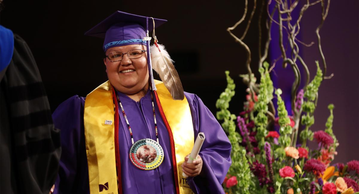 Minneapolis College Commencement 2019 proud graduate at Minneapolis College