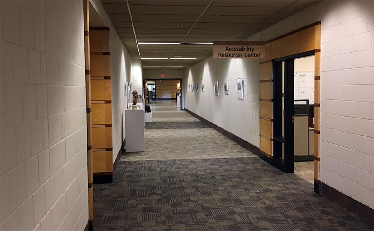 hallway outside the ARC T.2400 hallway outside the ARC T.2400