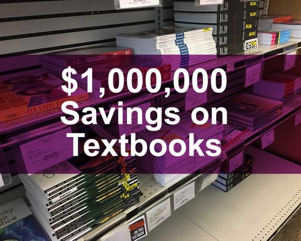 Textbook Savings banner