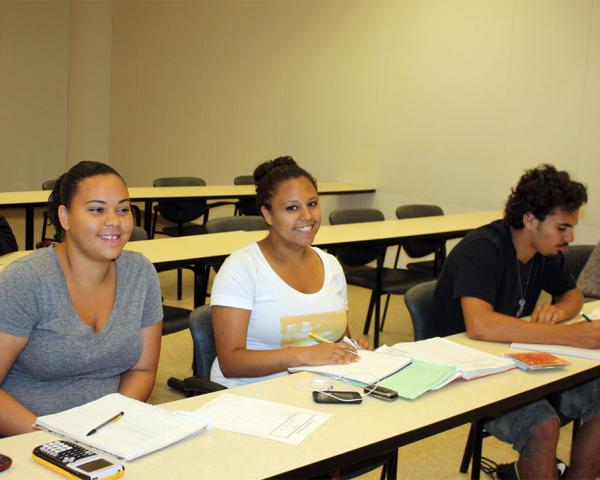 Summer Scholars students in a classroom