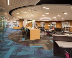 Inside the Academic Success Center Main Area