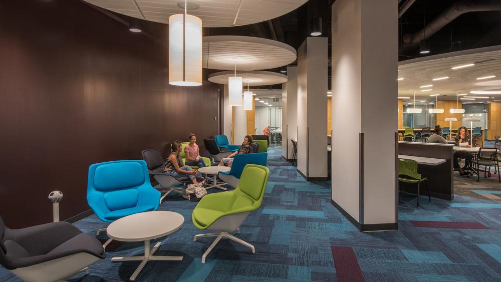 Lounge Chairs in the Academic Success Center Lounge Chairs in the Academic Success Center