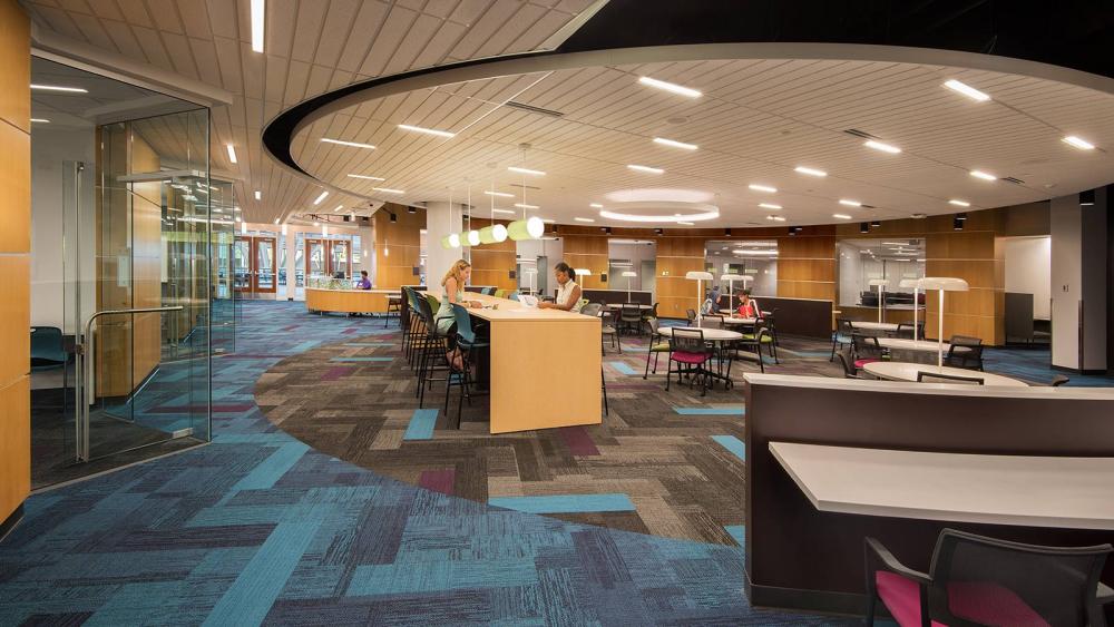 Inside the Academic Success Center Main Area Inside the Academic Success Center Main Area